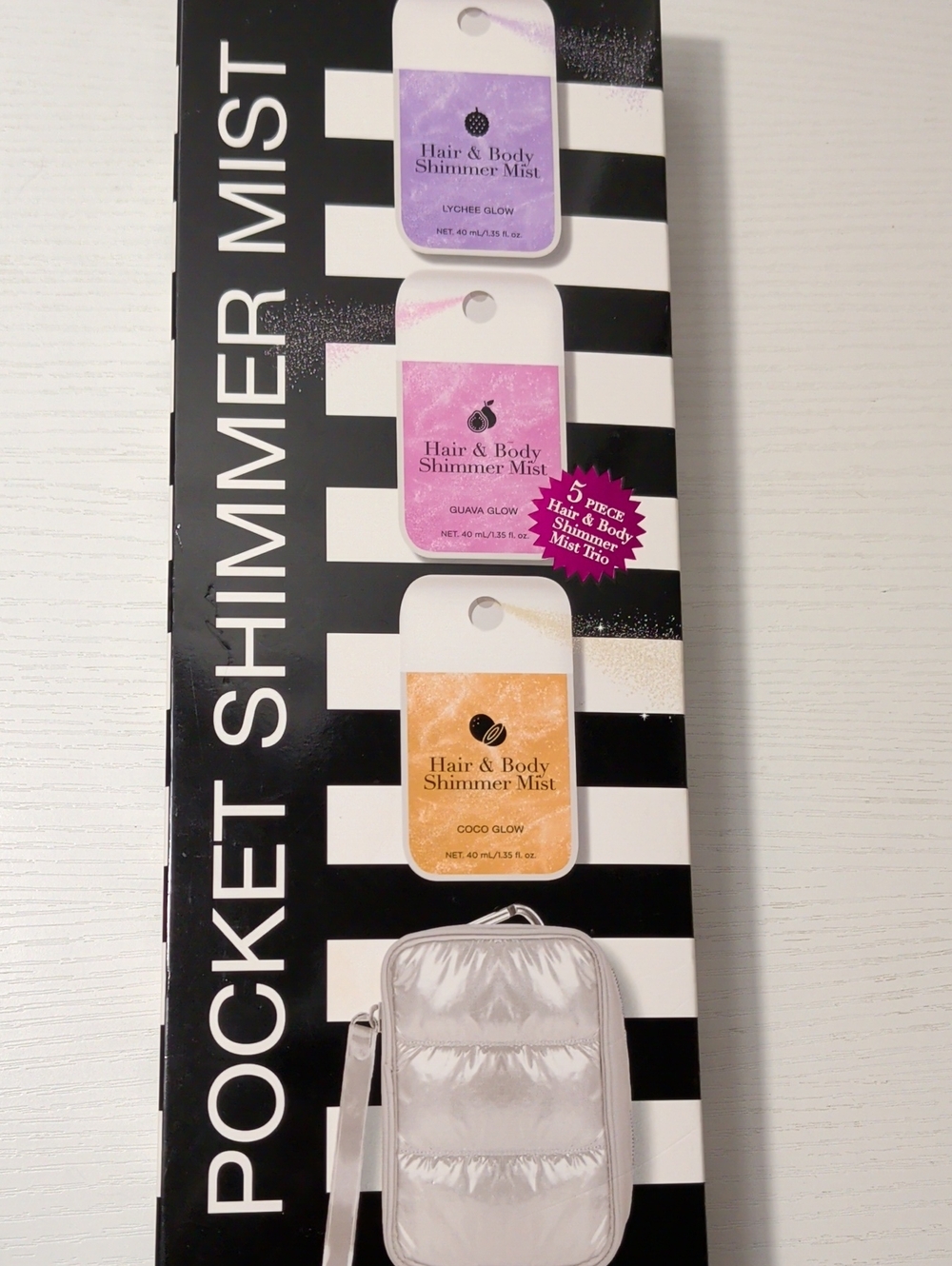 American Exchange Pocket Shimmer Mist Trio — Purple, Pink, Orange
